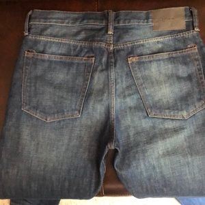 Men’s H&M &Denim straight fit button fly jeans 32